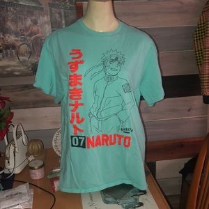 Naruto Graphic Blue Shirt - Medium